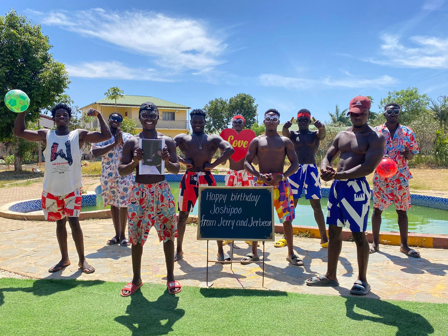 Greetings from africa pool team,Africa-Greeting.com