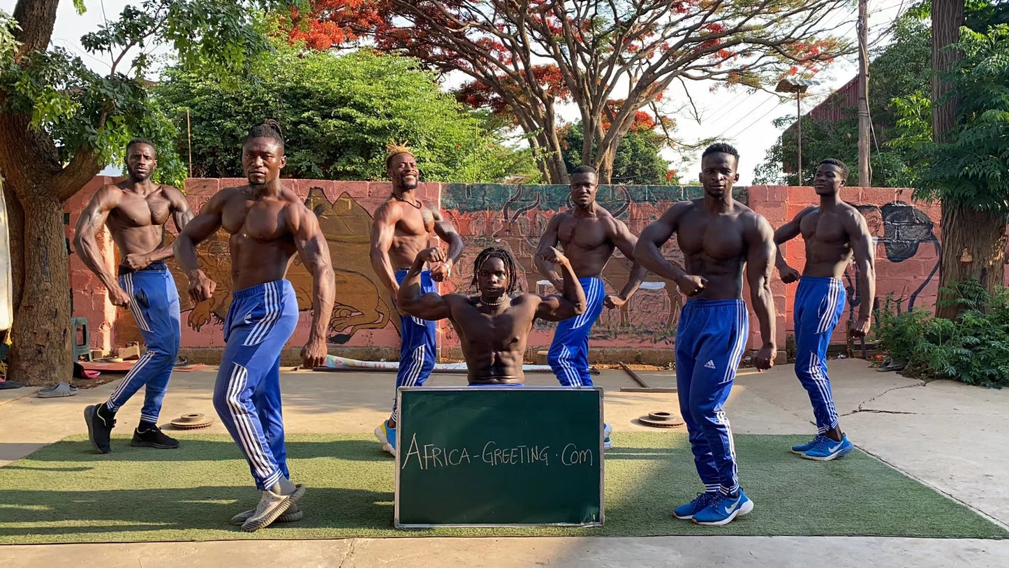 🔥 Gym Boy Edition Greeting From Africa🔥