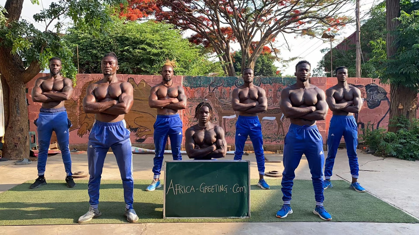 🔥 Gym Boy Edition Greeting From Africa🔥